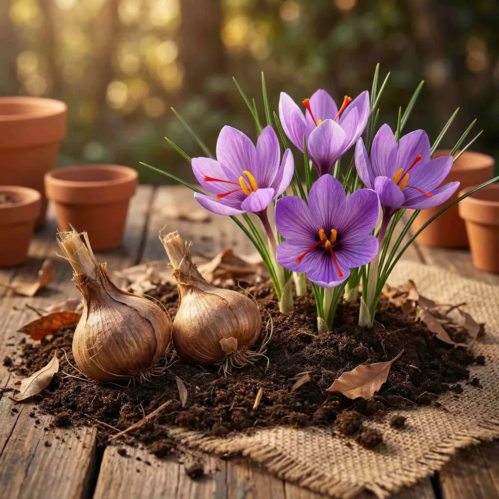 Saffron bulbs (pack of 1)