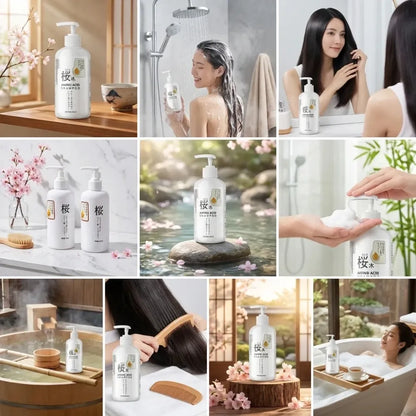 Sakura hair growth shampoo (pack of 2)