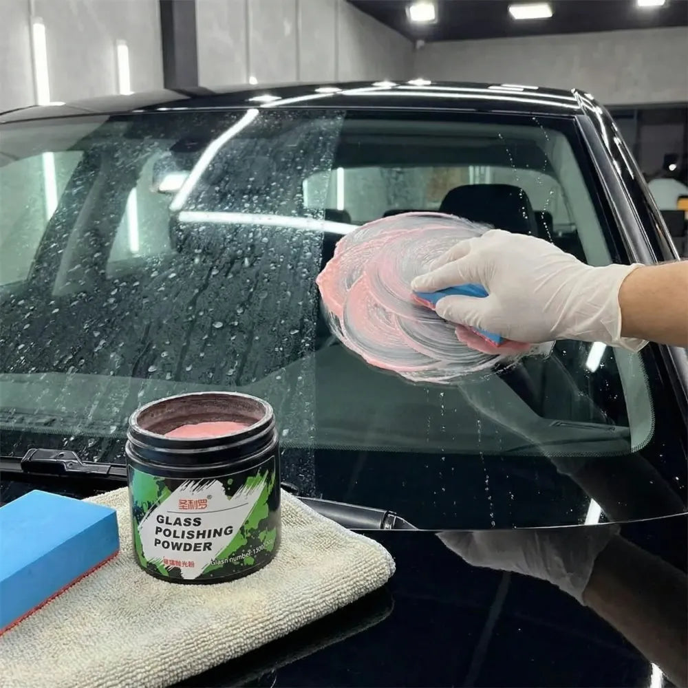 Sanliro oil film removing glass cleaning powder 200 gm