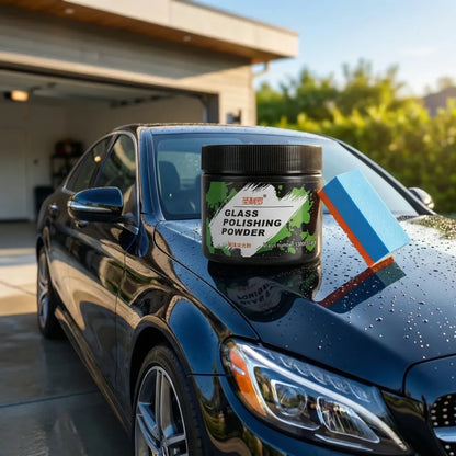 Sanliro oil film removing glass cleaning powder 200 gm