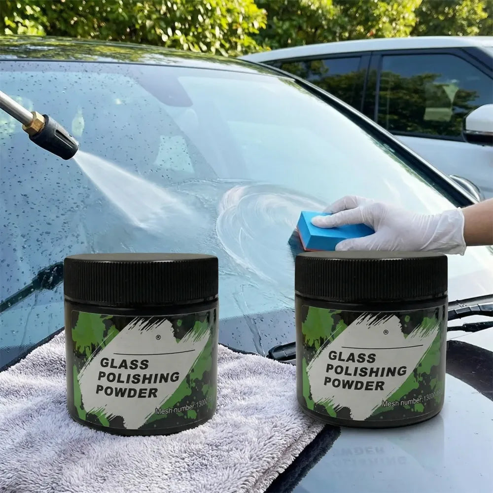 Sanliro oil film removing glass cleaning powder 200 gm