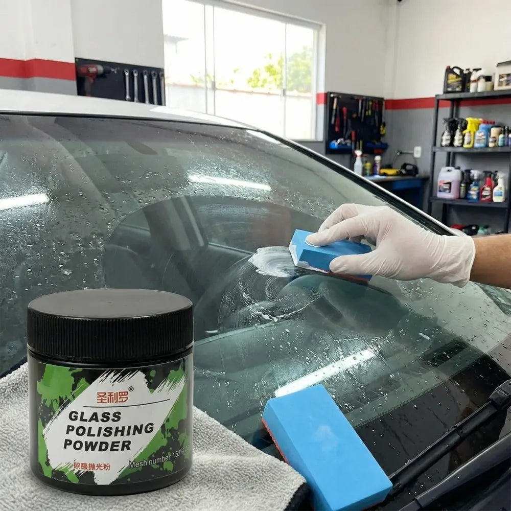Sanliro oil film removing glass cleaning powder 200 gm
