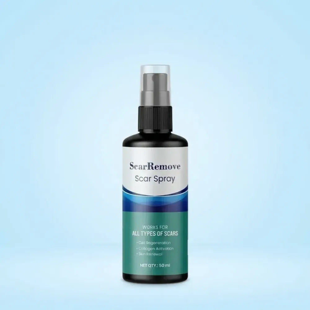 Scar removal silicone spray