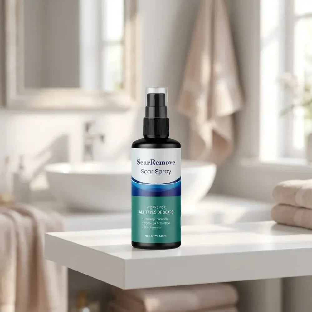 Scar removal silicone spray
