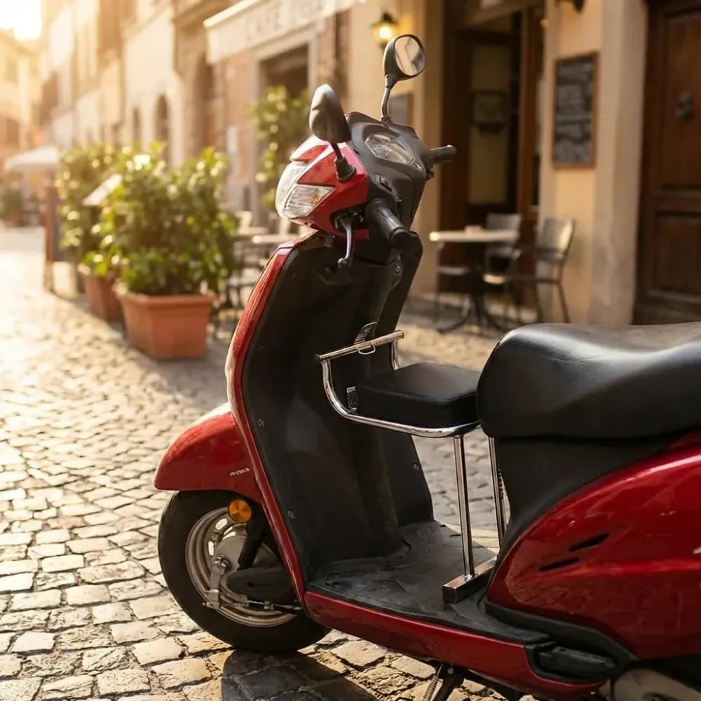 Scooter baby safety seat