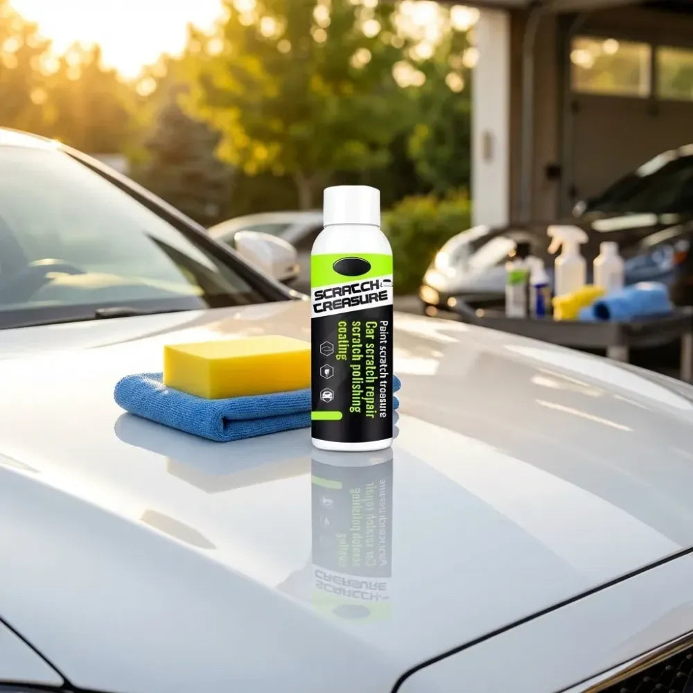 Scratch creasure paint restorer