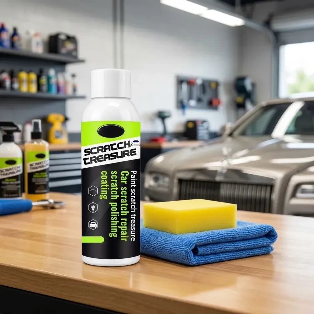 Scratch creasure paint restorer
