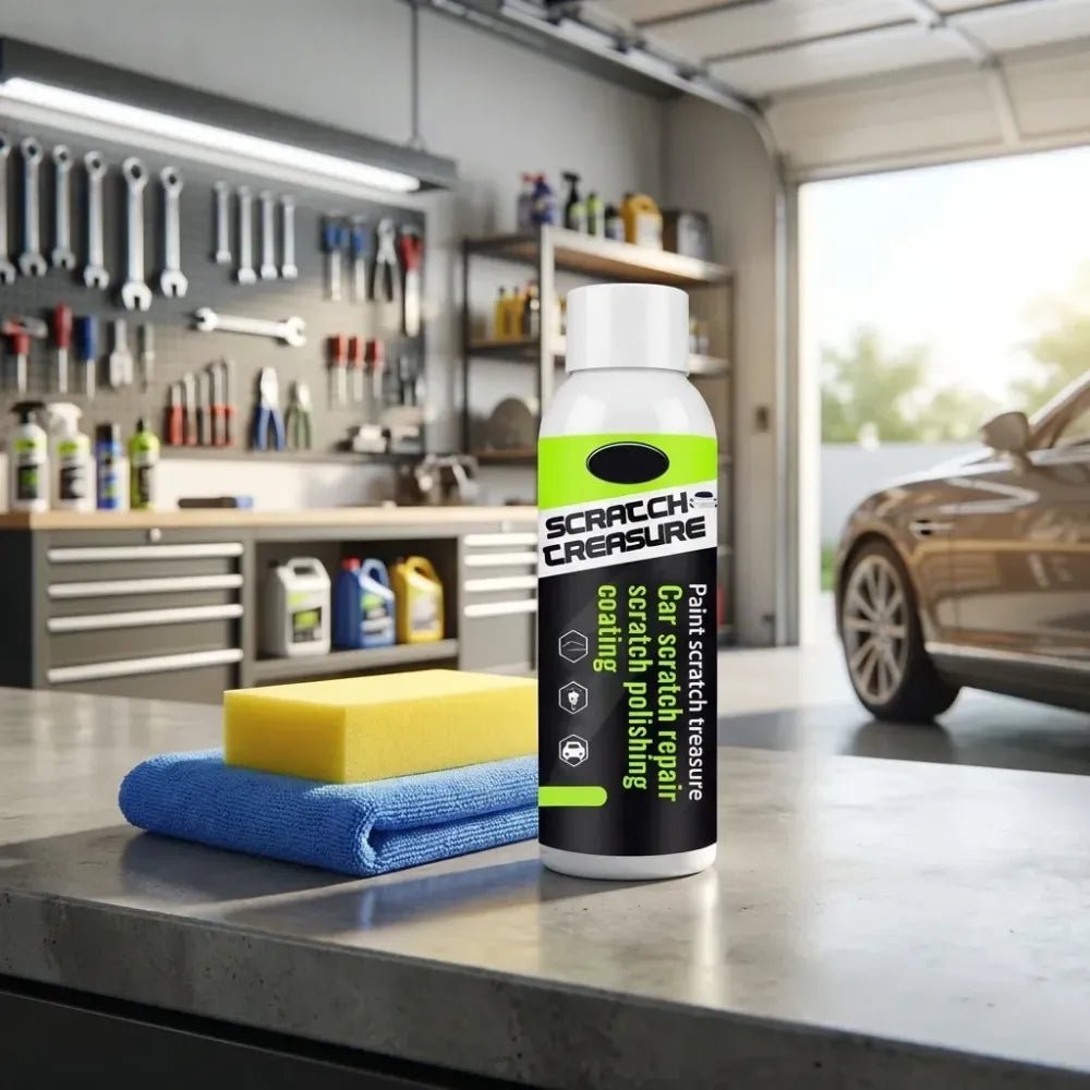 Scratch creasure paint restorer
