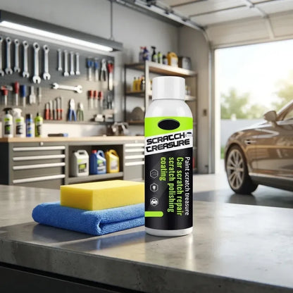 Scratch creasure paint restorer