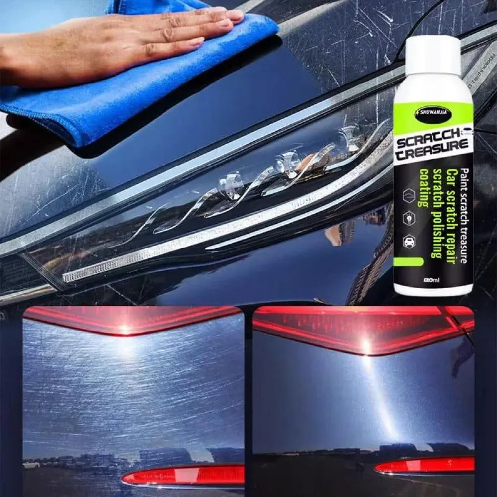 Scratch creasure paint restorer