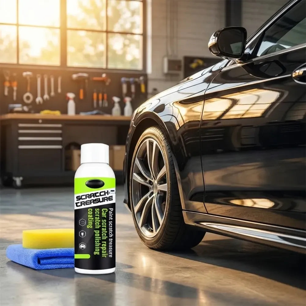 Scratch creasure paint restorer