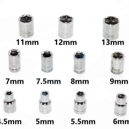 Screwdriver tool kit-multipurpose 40 in 1 socket set and bit kit