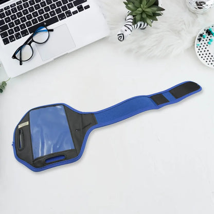 Secure running armband phone holder - sports