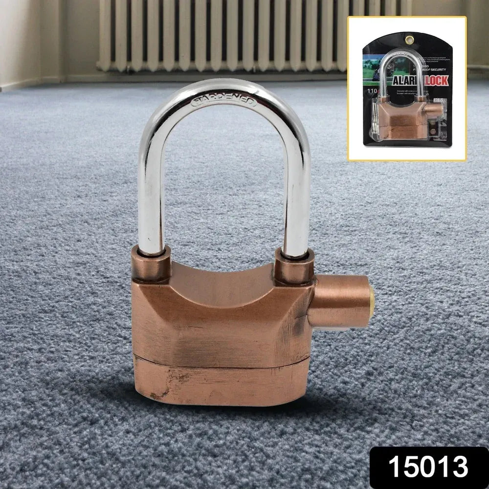Security alarm padlock - home improvement
