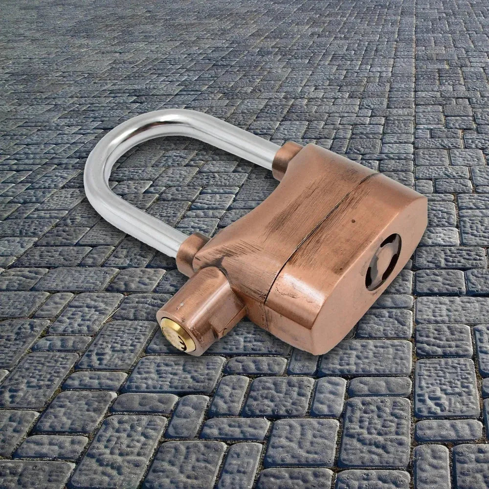 Security alarm padlock - home improvement