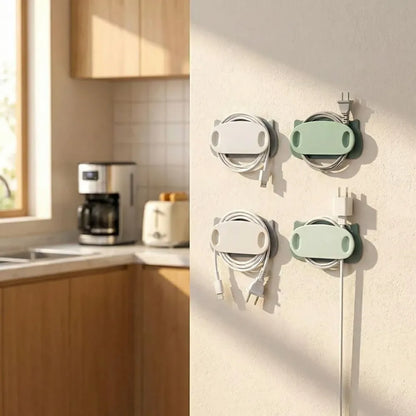 Self-adhesive cable organizer clips - home improvement