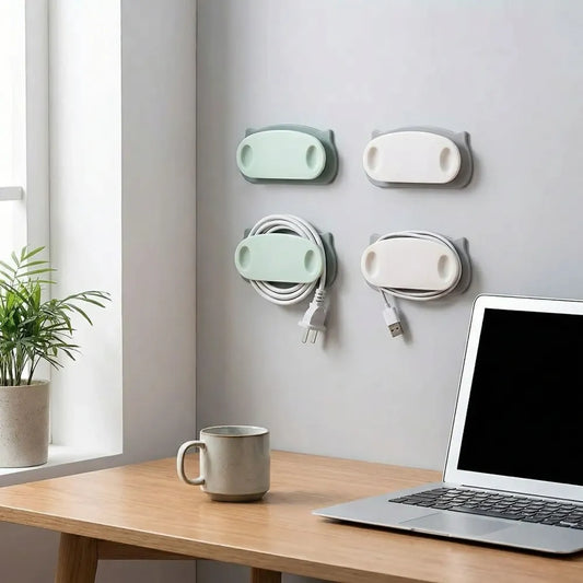 Self-adhesive cable organizer clips - home improvement