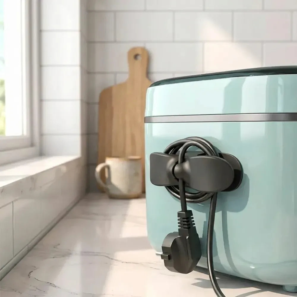 Self-adhesive cable winders - home improvement