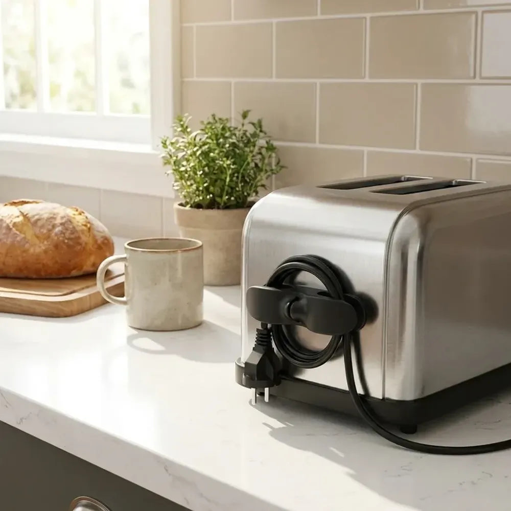 Self-adhesive cable winders - home improvement