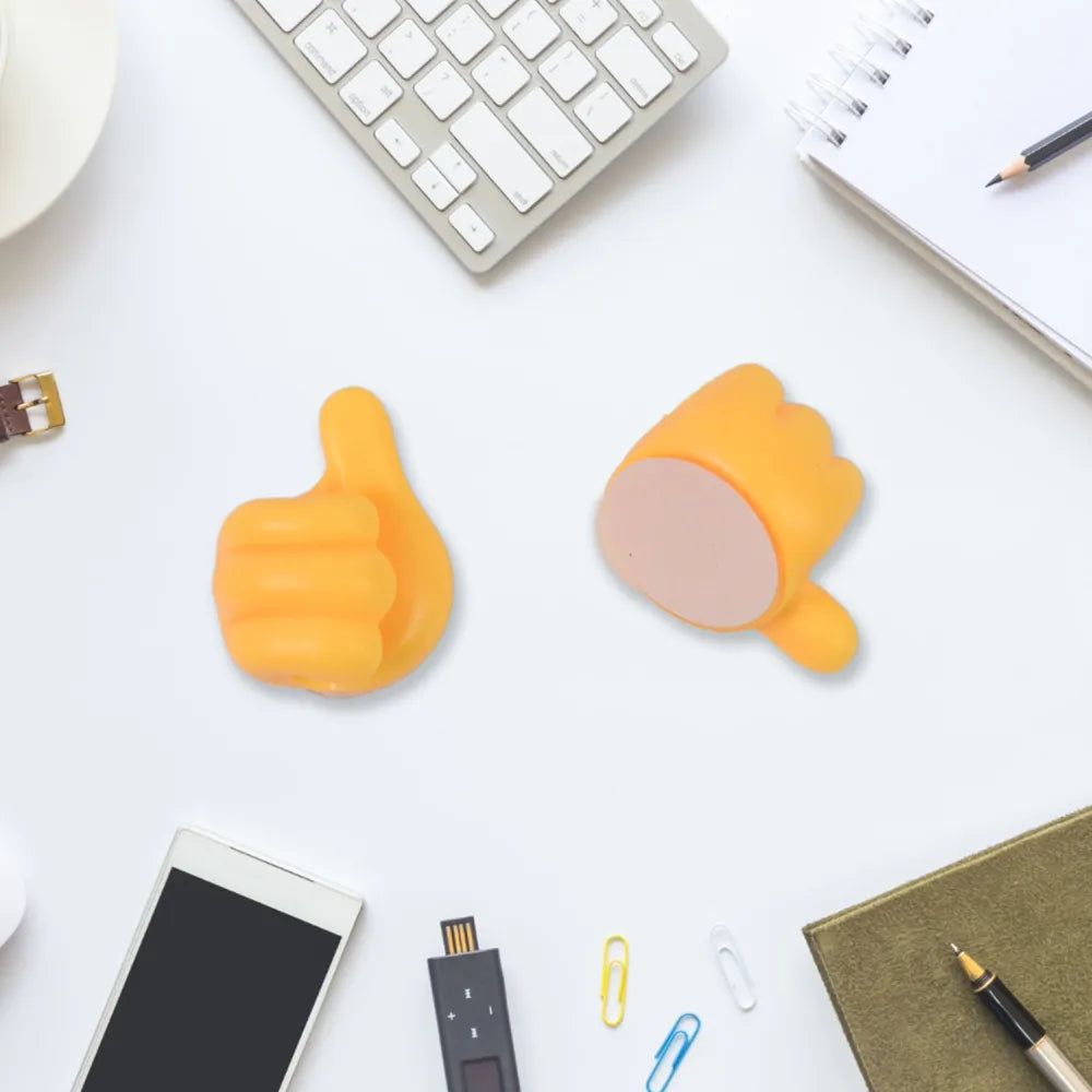 Self adhesive hooks for cable clips desktop organizer (6 pcs set mix design) - electronics