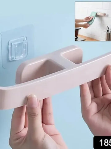 Self-Adhesive Towel & Slipper Rack