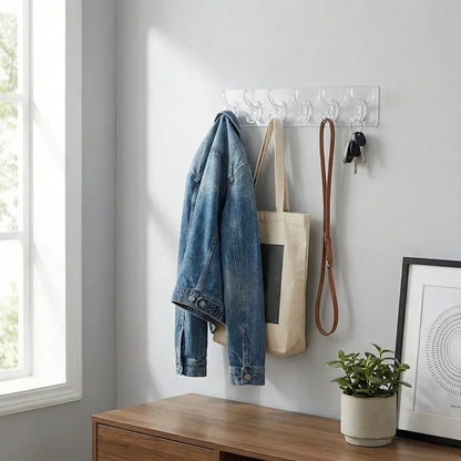 Self adhesive wall hanger hooks