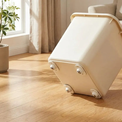 Self adhesive wheels pulley (pack of 4)