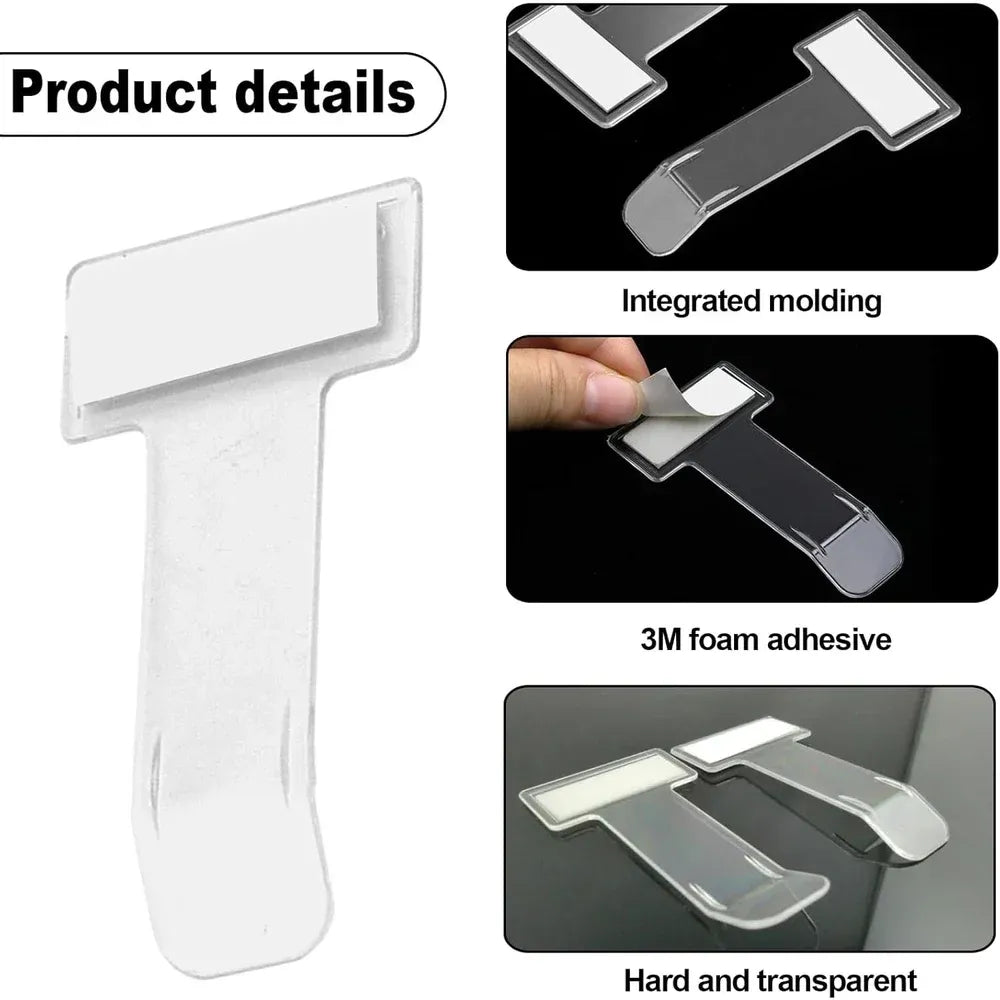 Self-adhesive windscreen cardholder - automotive