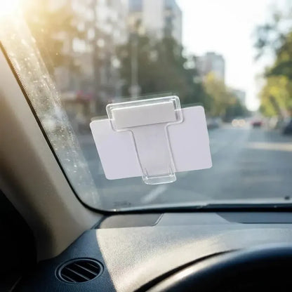 Self-adhesive windscreen cardholder - automotive