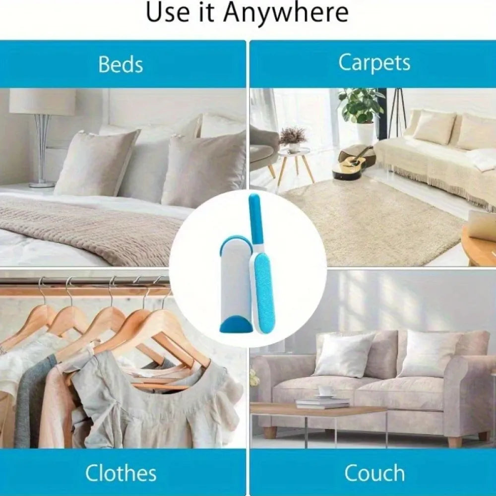 Self-cleaning pet hair remover - home & kitchen