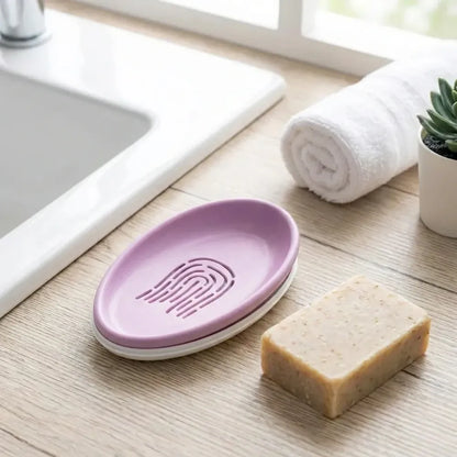 Self-draining soap dish pro - home & kitchen