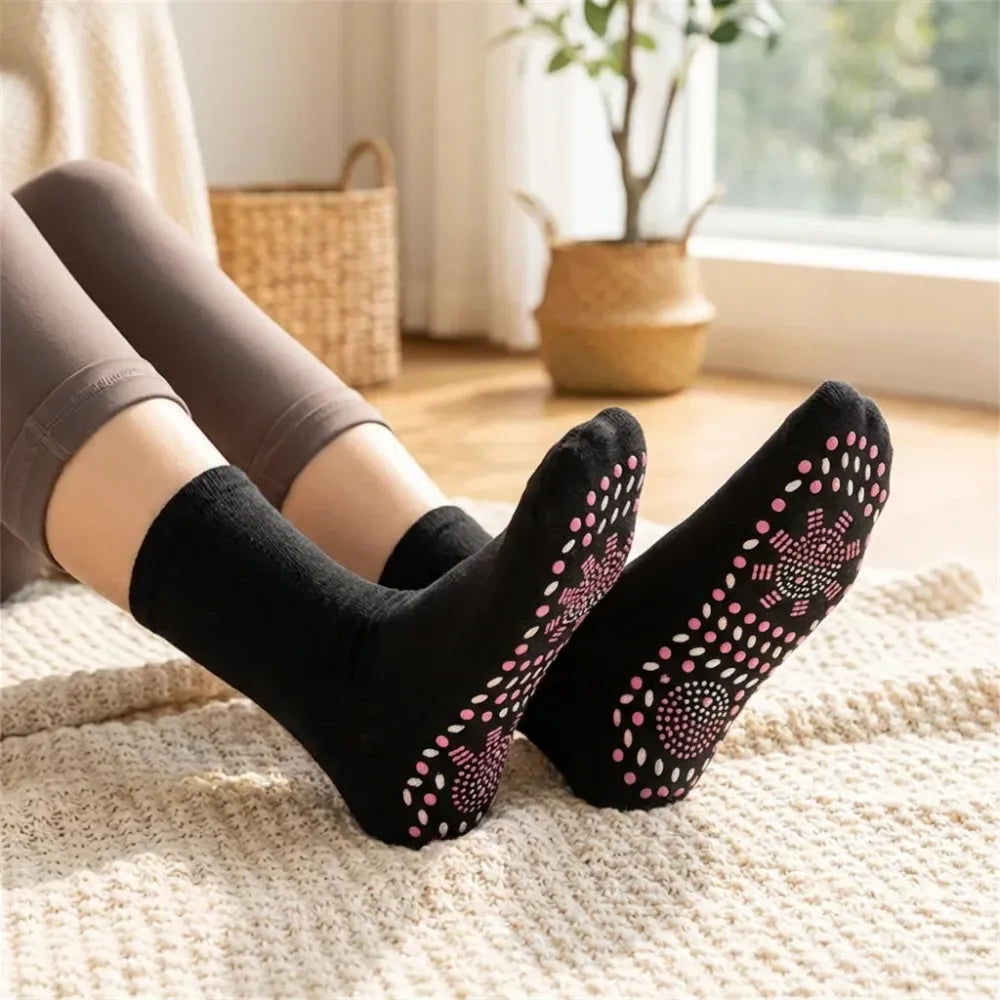 Self heating socks winter warm massage