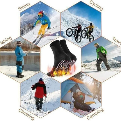 Self heating socks winter warm massage