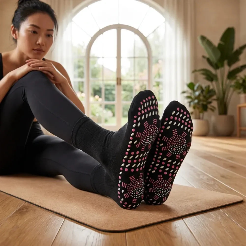 Self heating socks winter warm massage