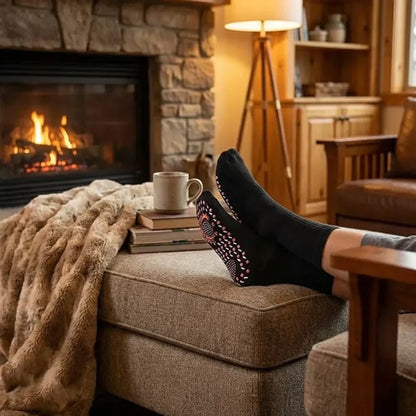 Self-heating winter socks