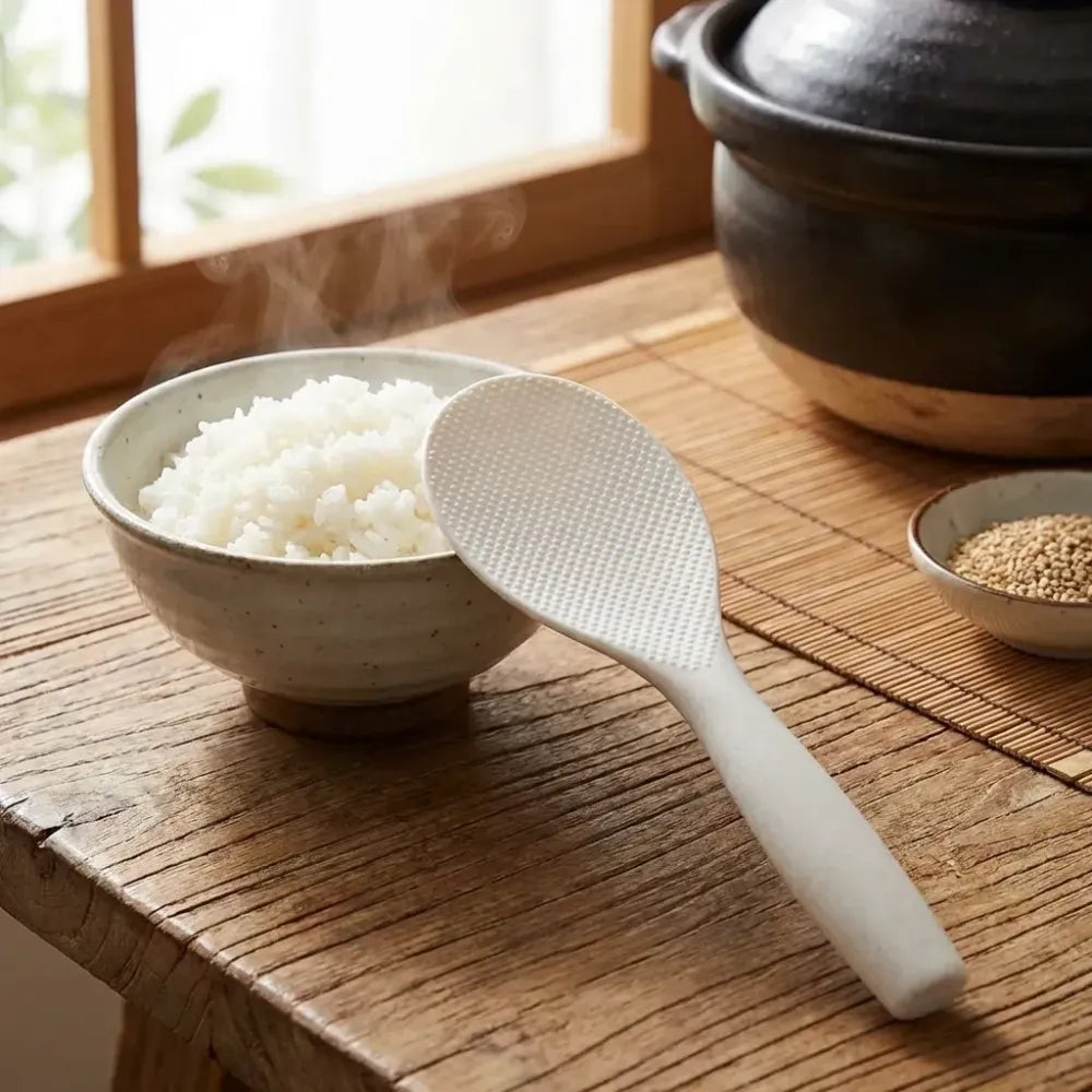 Self-standing non-stick rice spoon (pack of 2)