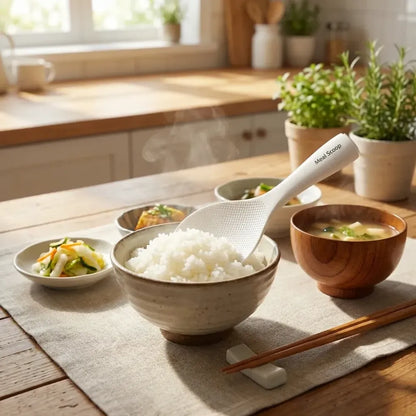 Self-standing non-stick rice spoon (pack of 2)