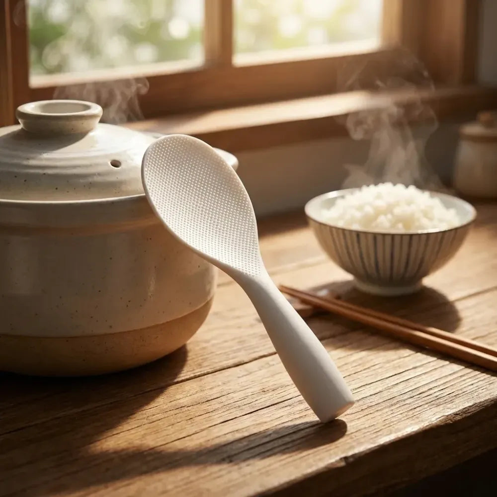 Self-standing non-stick rice spoon (pack of 2)
