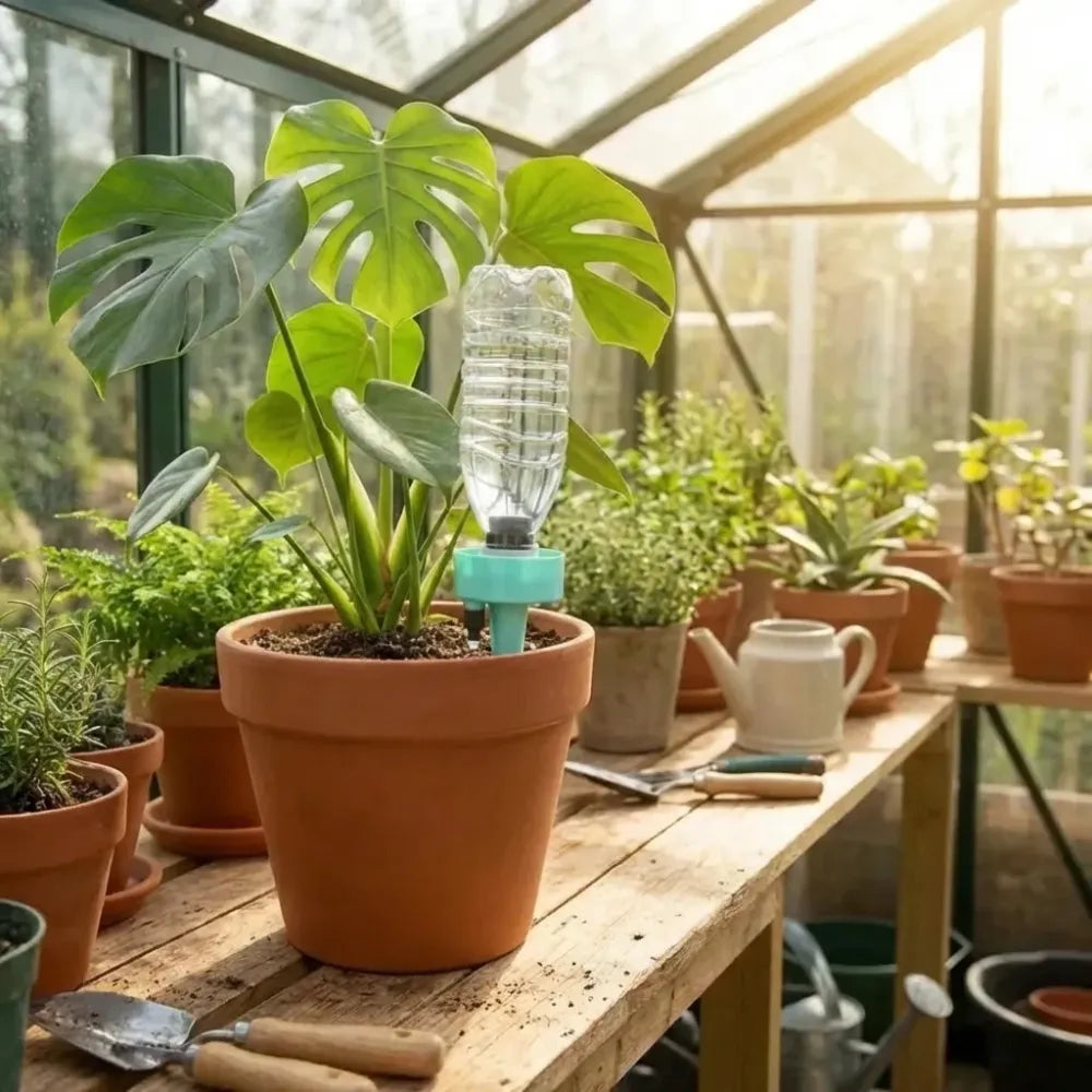 Self-watering plant spikes - garden