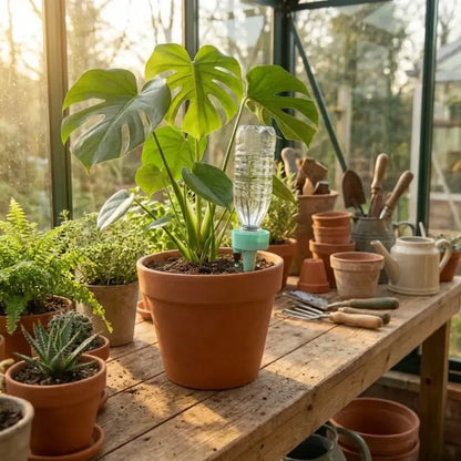 Self-watering plant spikes - garden