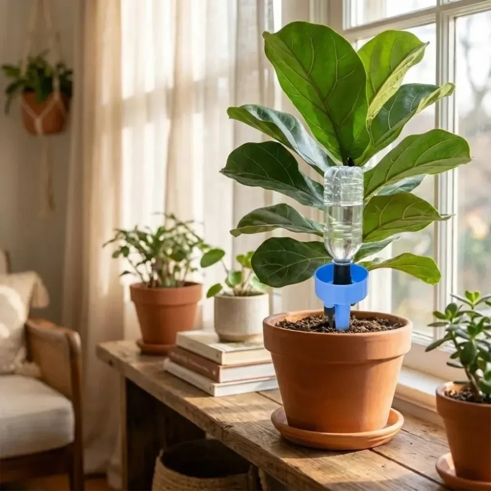 Self-watering plant spikes - garden