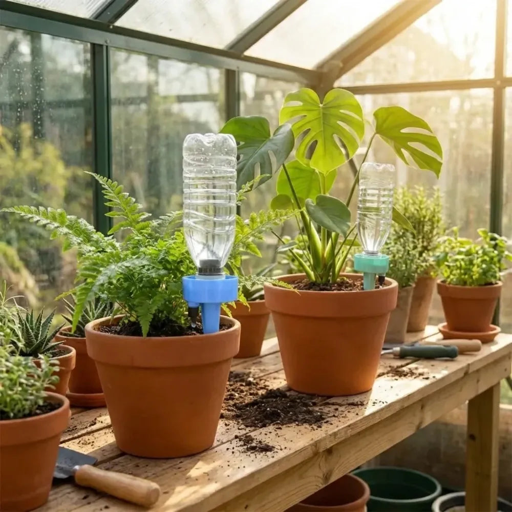 Self-watering plant spikes - garden