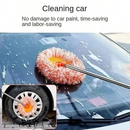 Self-wringing spin mop - home improvement