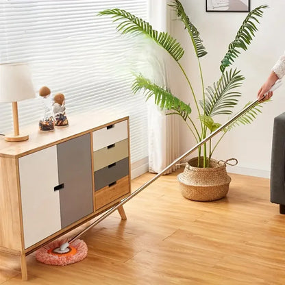 Self-wringing spin mop - home improvement