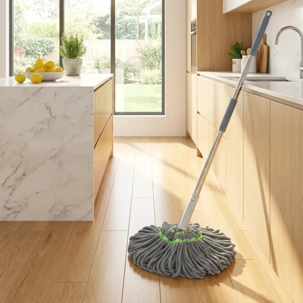 Self-wringing twist mop - home improvement
