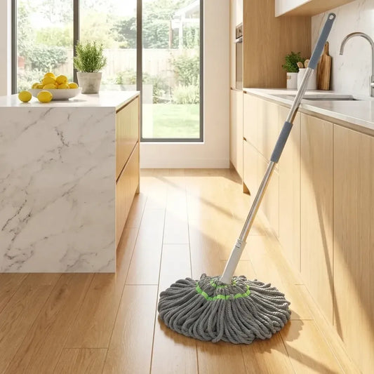 Self-wringing twist mop - home improvement