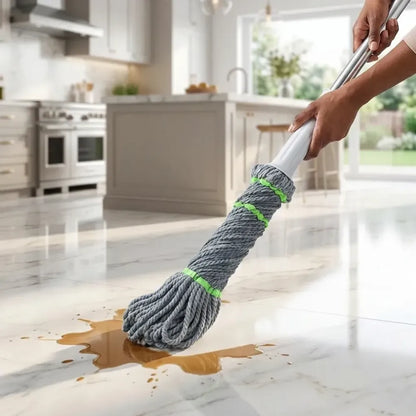 Self-wringing twist mop - home improvement