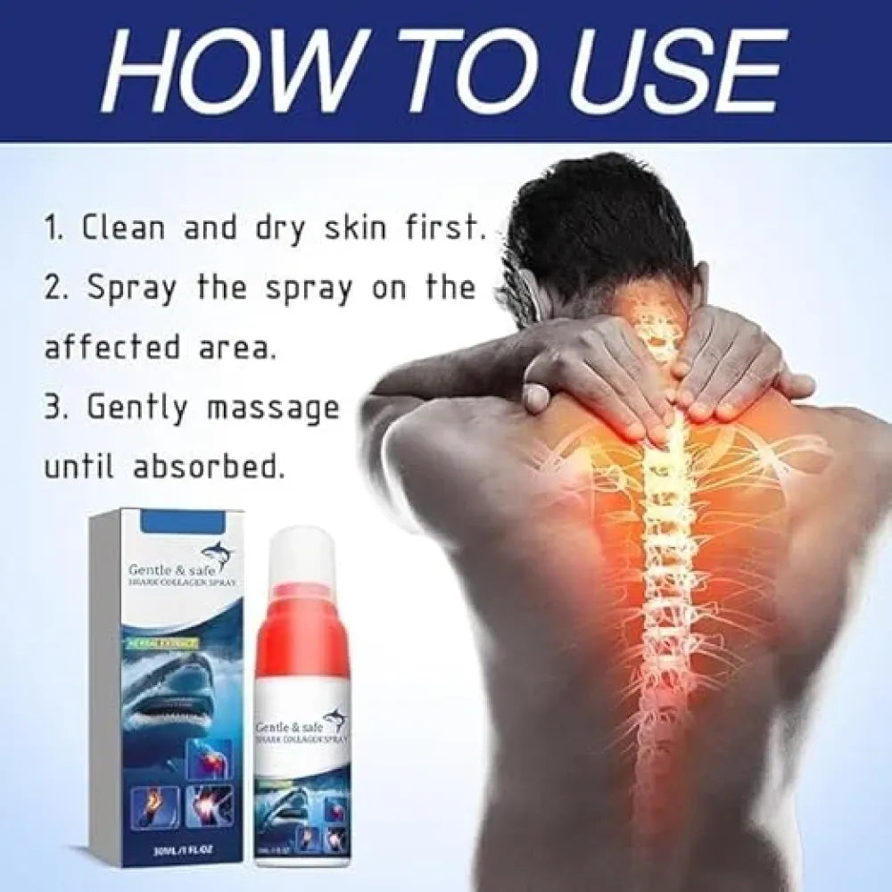 Shark collagen skin spray