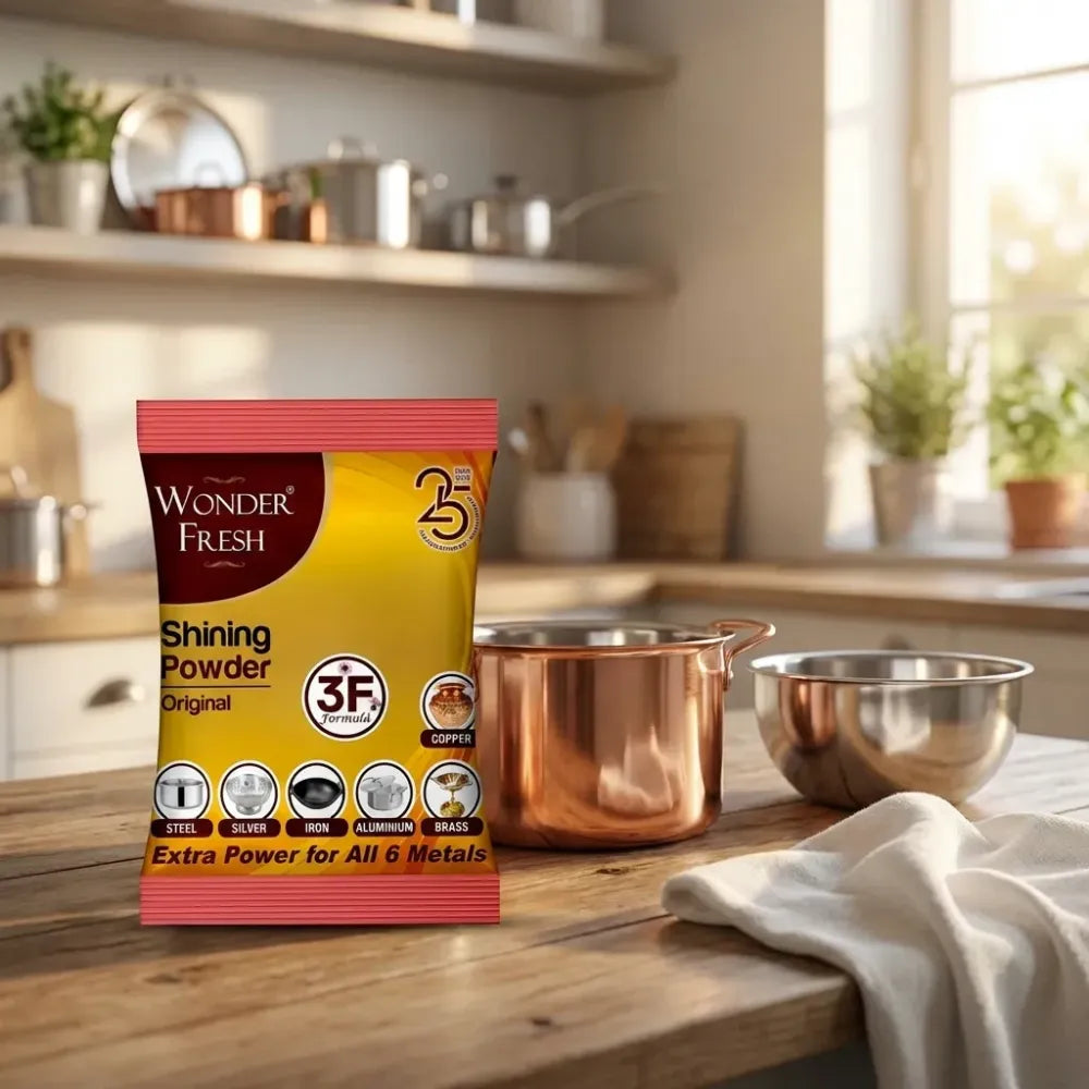Shining powder metal cleaner - home & kitchen