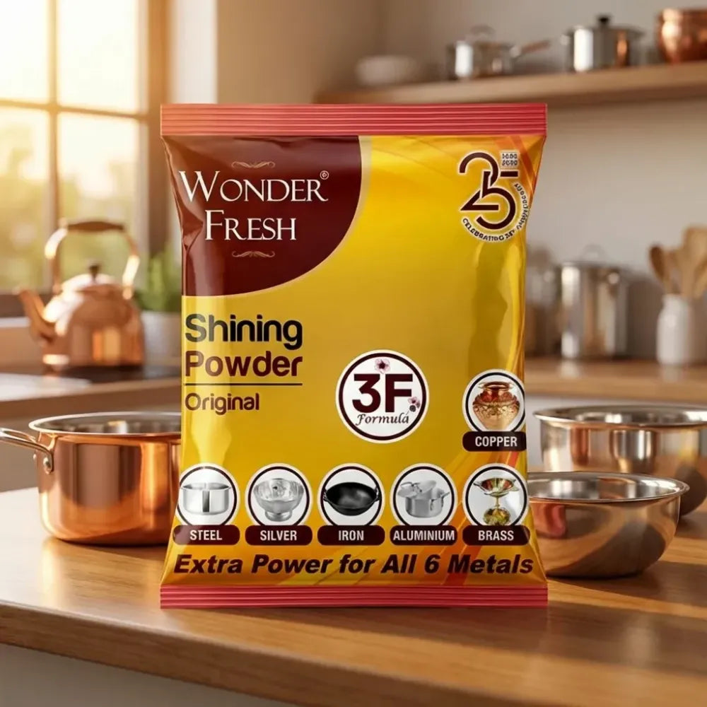 Shining powder metal cleaner - home & kitchen